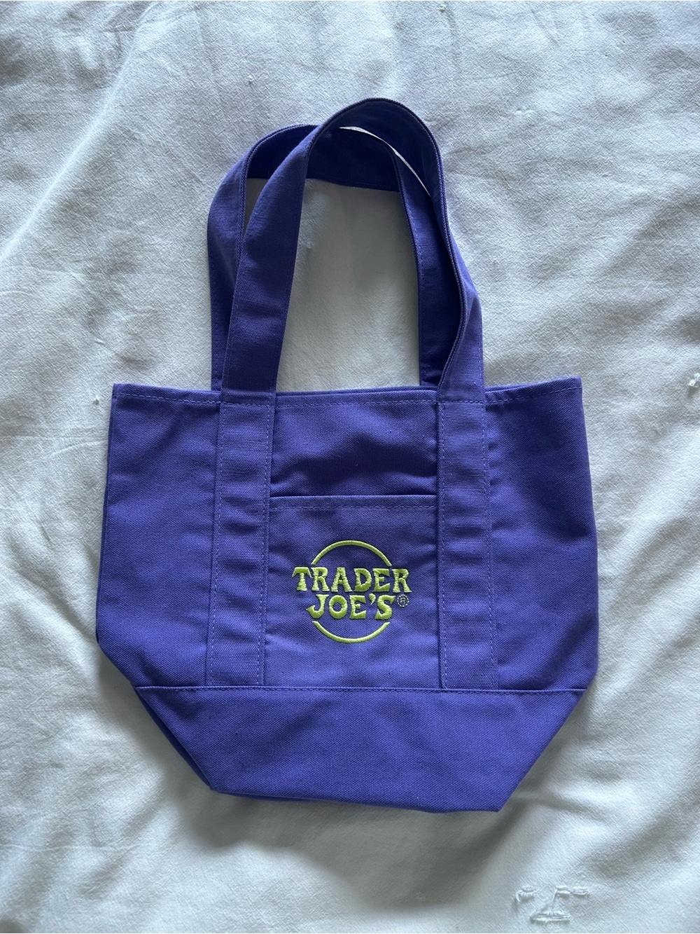 Purple Trader Joe’s Tote Bag